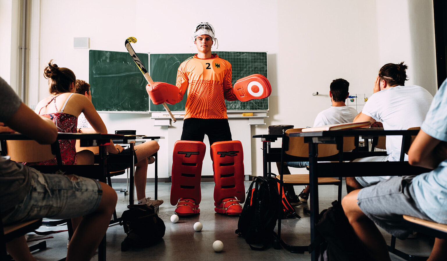 Alexander Stadler: Zwischen Klassenzimmer und Hockeyplatz