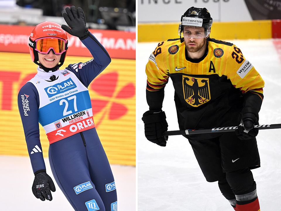 Katharina Schmid und Leon Draisaitl Katharina Schmid und Leon Draisaitl